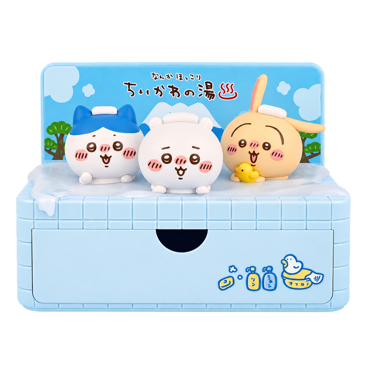 먼작귀 치이카와 온천 제일복권 A상 · 배경제거 사진