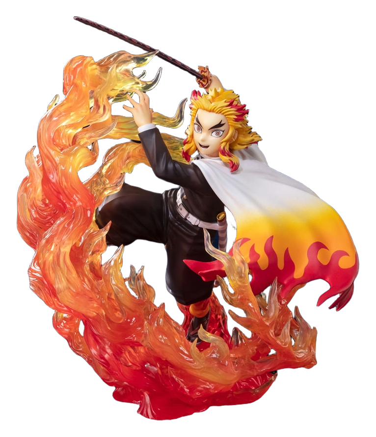 귀멸의 칼날 · Figuarts ZERO 렌고쿠 쿄쥬로 불꽃의 호흡 · 배경제거 사진