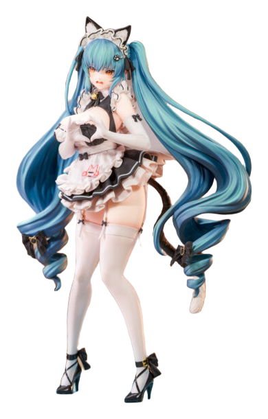 하비사쿠라 1/10 메이드 프리바티 피규어 · 배경제거 사진