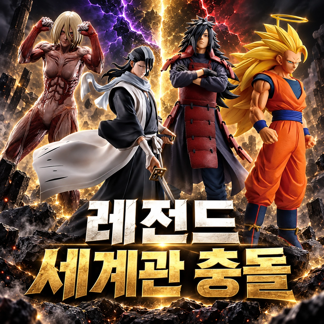 레전드 세계관 충돌